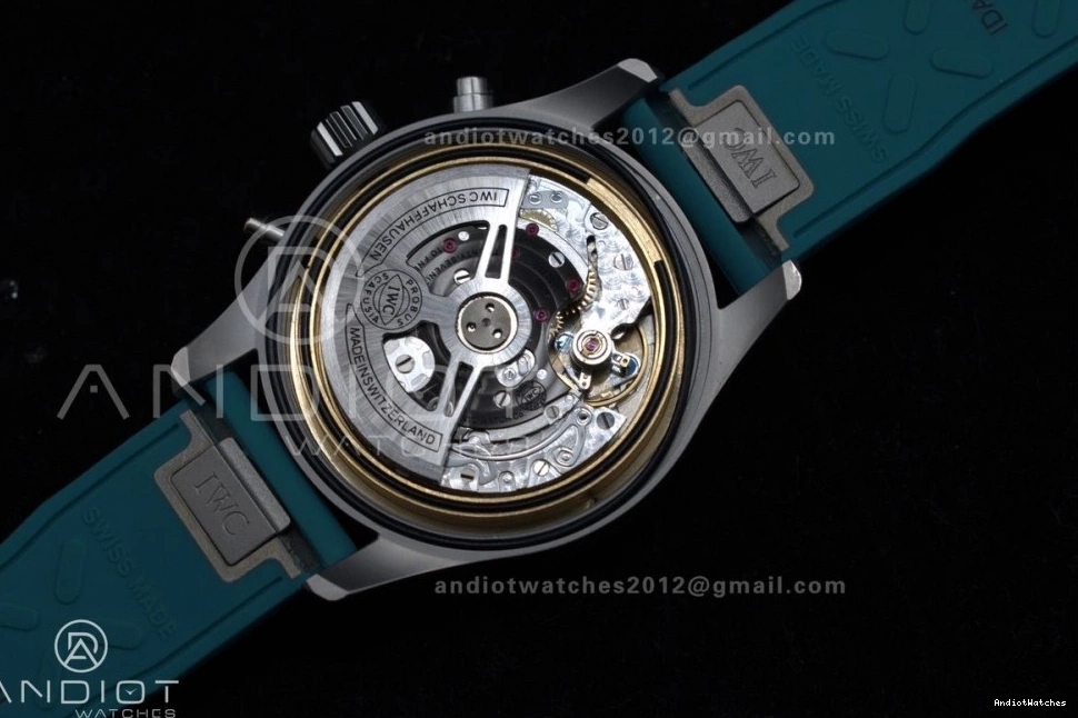 Petronas Green TW ONE IWC 2023 Factory  1:1 496 FORMULA Mercedes-AMG TEAM  Chronograph Best Durable IW388106 0517